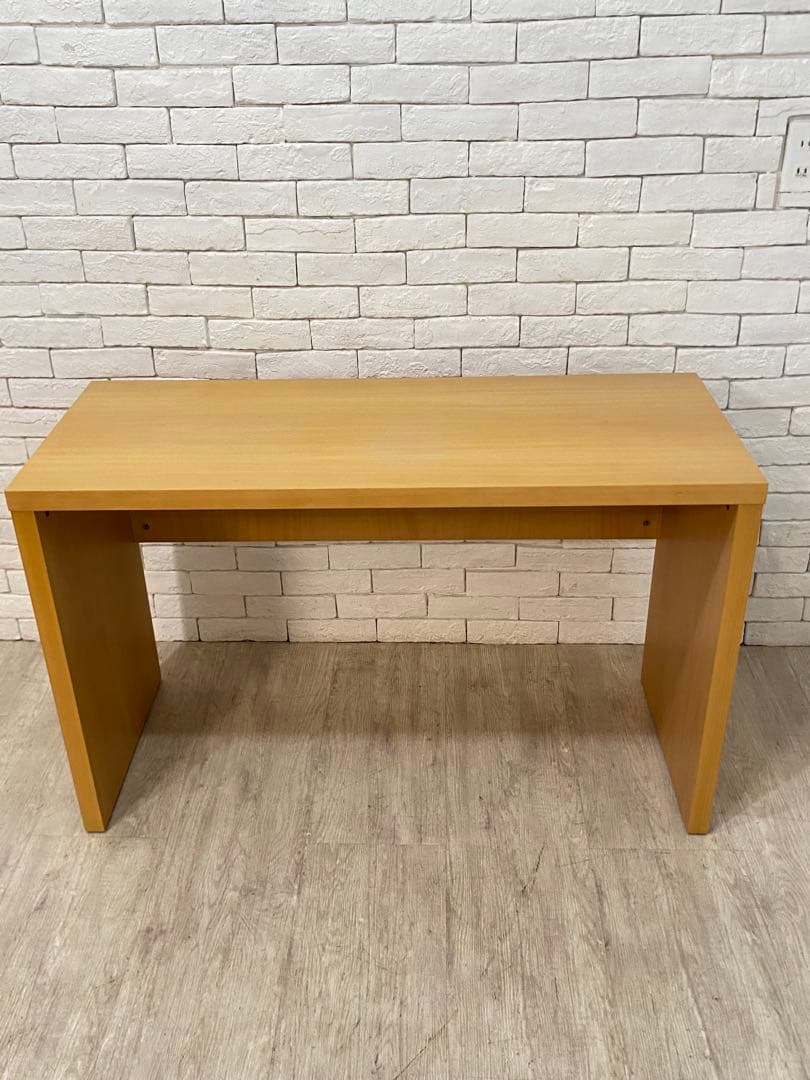 【東京都内23区配送無料】MUJI 無印　デスク　机　木製 学習　書斎　事務所