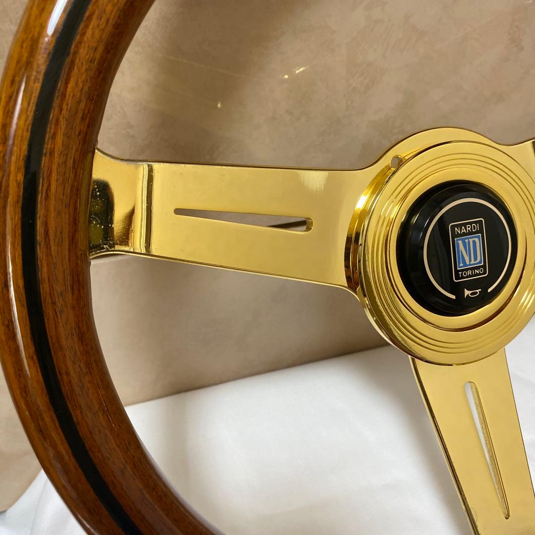 ナルディ ウッドステアリング 32.5パイ