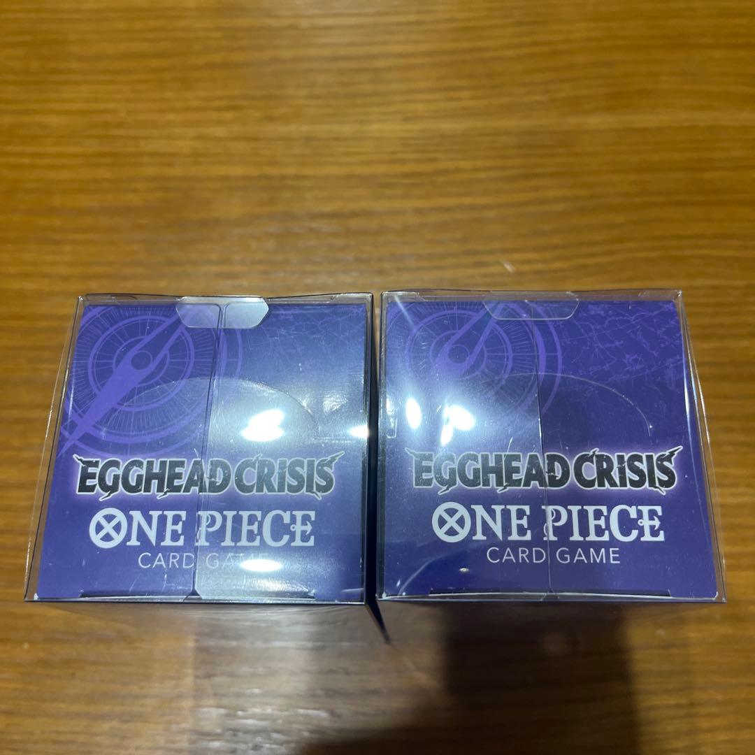 ワンピースカード EGGHEAD CRISIS 2箱 エッグヘッドクライシス