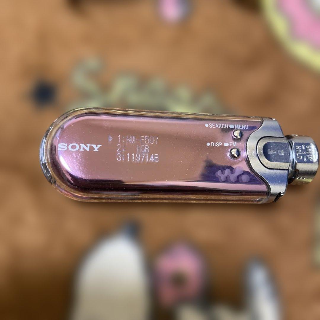 SONY ソニー ウォークマン NW-E507 チェリーピンク