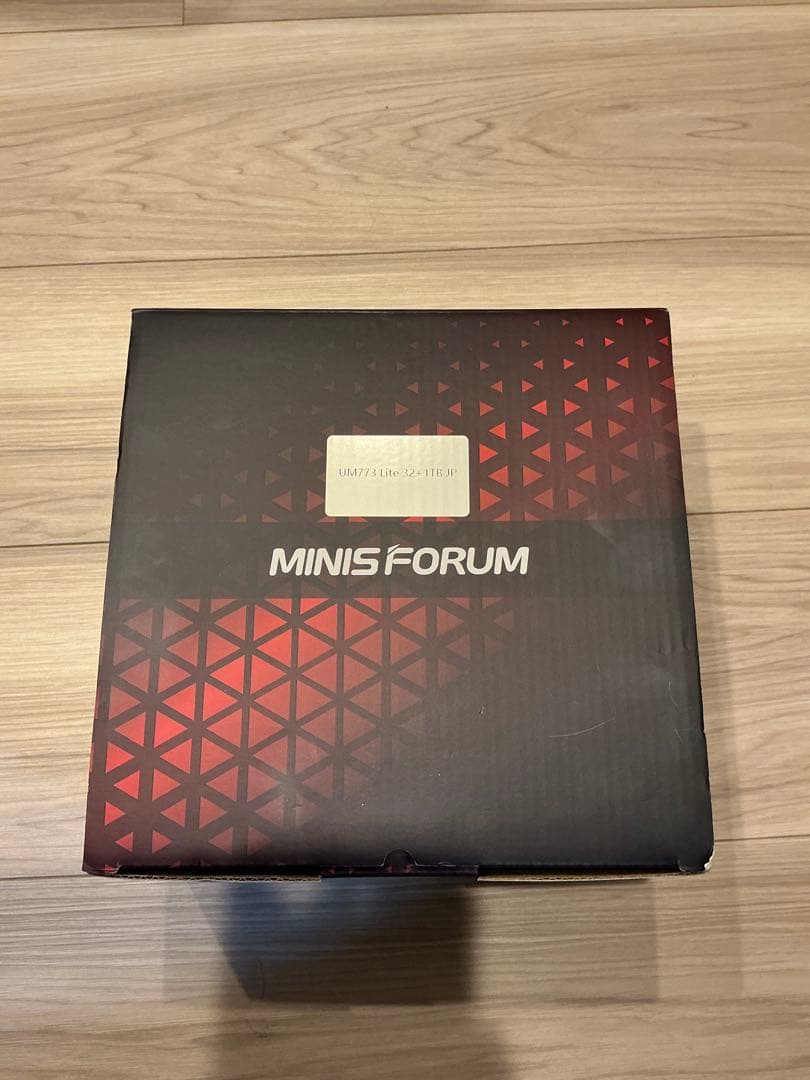 ミニPC MINISFORUM UM773 lite Ryzen7 7735HS