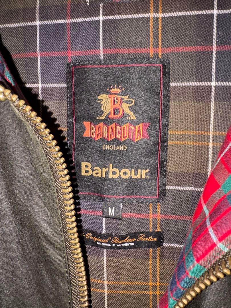 ⭐️美品⭐️Barbour × BARACUTAワックスコットン ベスト