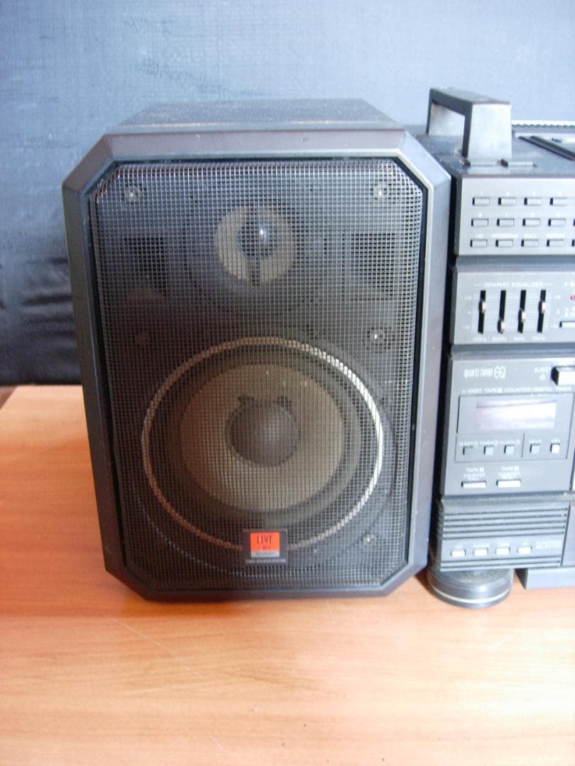 SHARP LIVE MINI CD-X15 通電確認済 ジャンク扱い