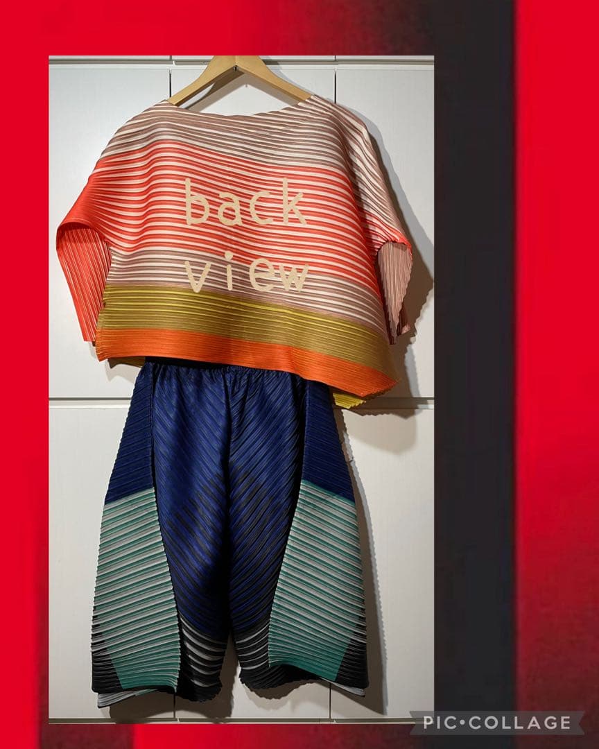 PLEATS PLEASE 変形パンツ プリーツプリーズ イッセイミヤケ