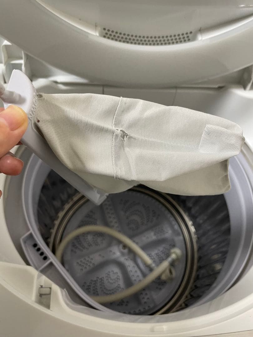 【送料込み】シャープ 全自動縦型洗濯機 6Kg ES-GE6B-W 2018年製