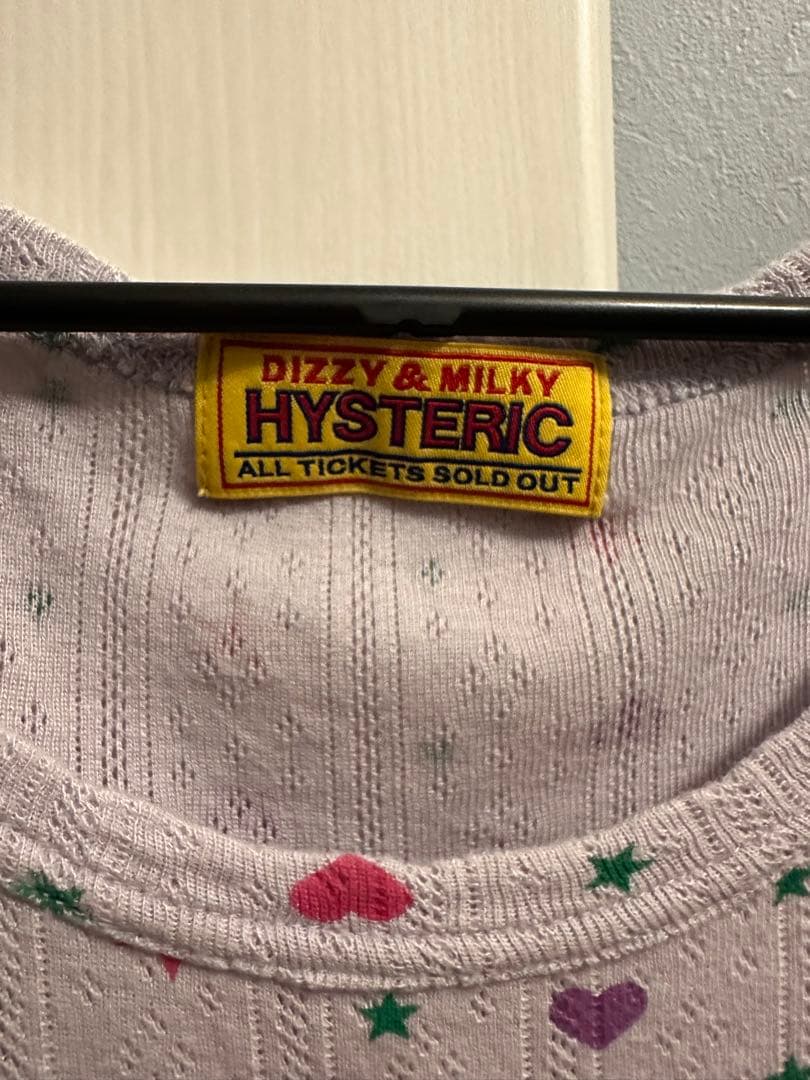 HYSTERIC 半袖Tシャツ 猫プリント