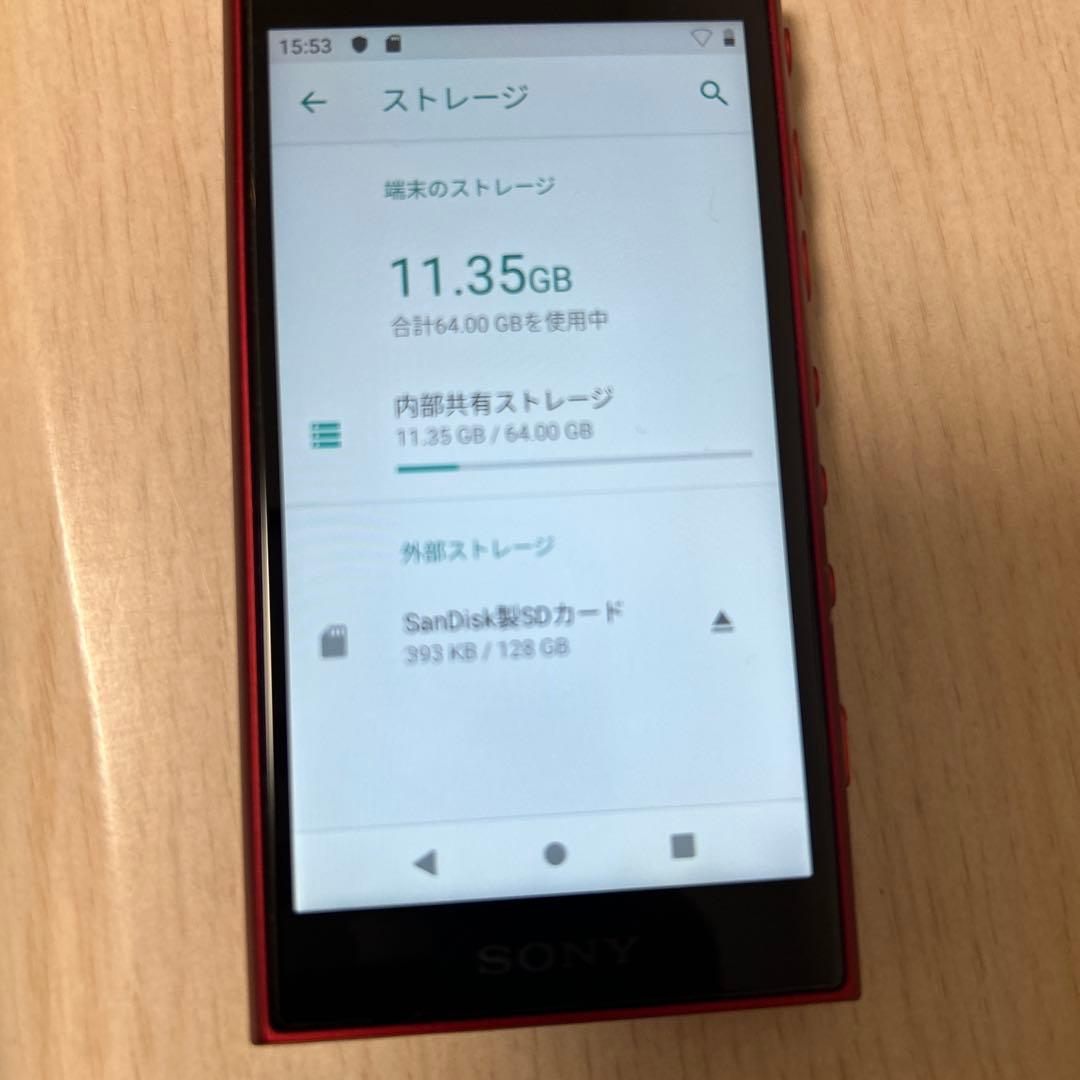 sony NW-A100シリーズ ウォークマン (NW-A107)64GB