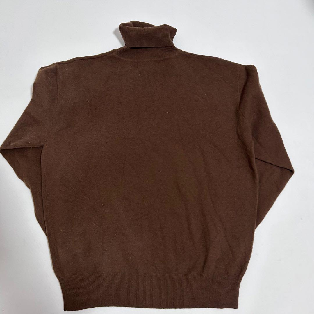 希少 三つ星タグ RRL ウール カシミヤ タートルネック ニット XL