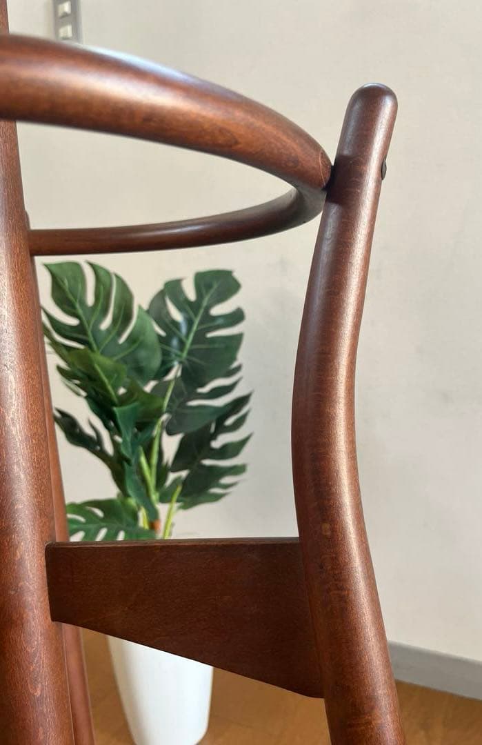 秋田木工　コートハンガー　曲木　レトロモダン　北欧スタイル　ヴィンテージ