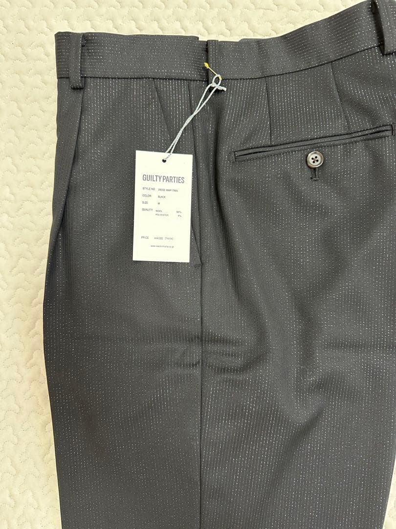 ワコマリア　DORMEUIL トラウザー　レインボー　Mサイズ　裾上げ済