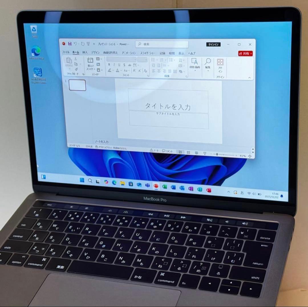 【フルスペック】MacBookPro 13㌅ i7/16GB/1TB タッチバー
