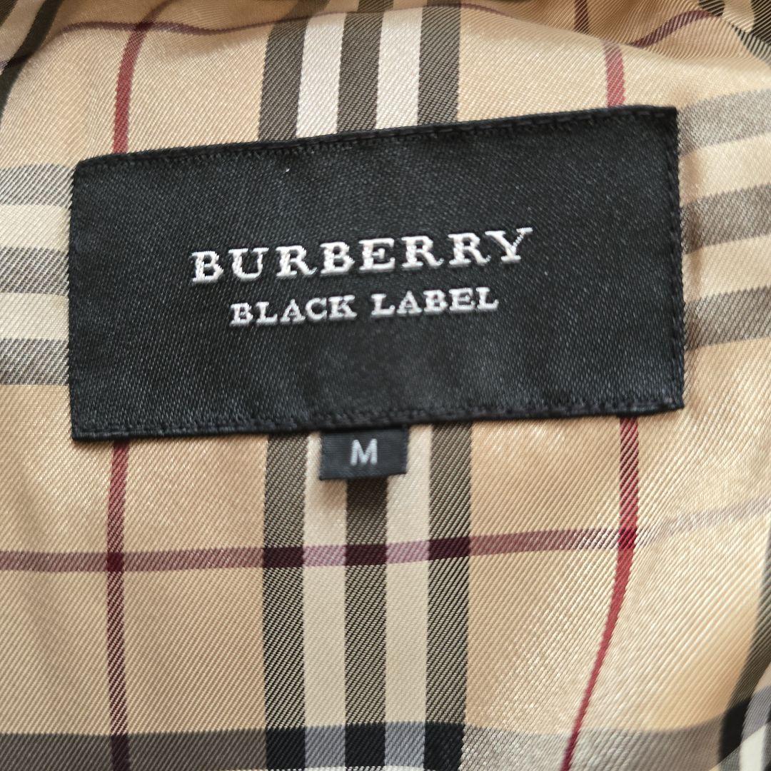 2.15終了　新品同様サイズMバーバリーブラックレーベル3wayダウンジャケット
