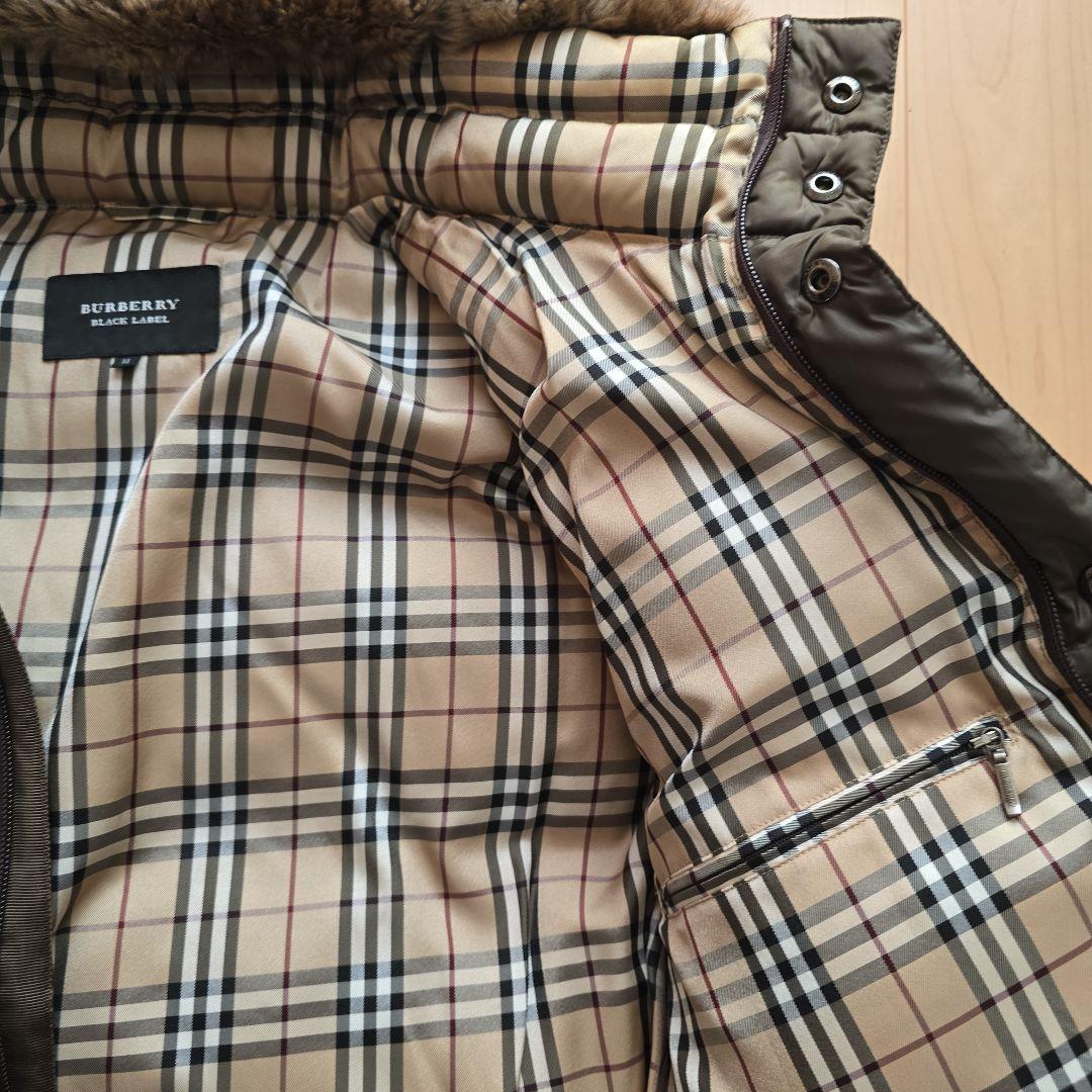 2.15終了　新品同様サイズMバーバリーブラックレーベル3wayダウンジャケット