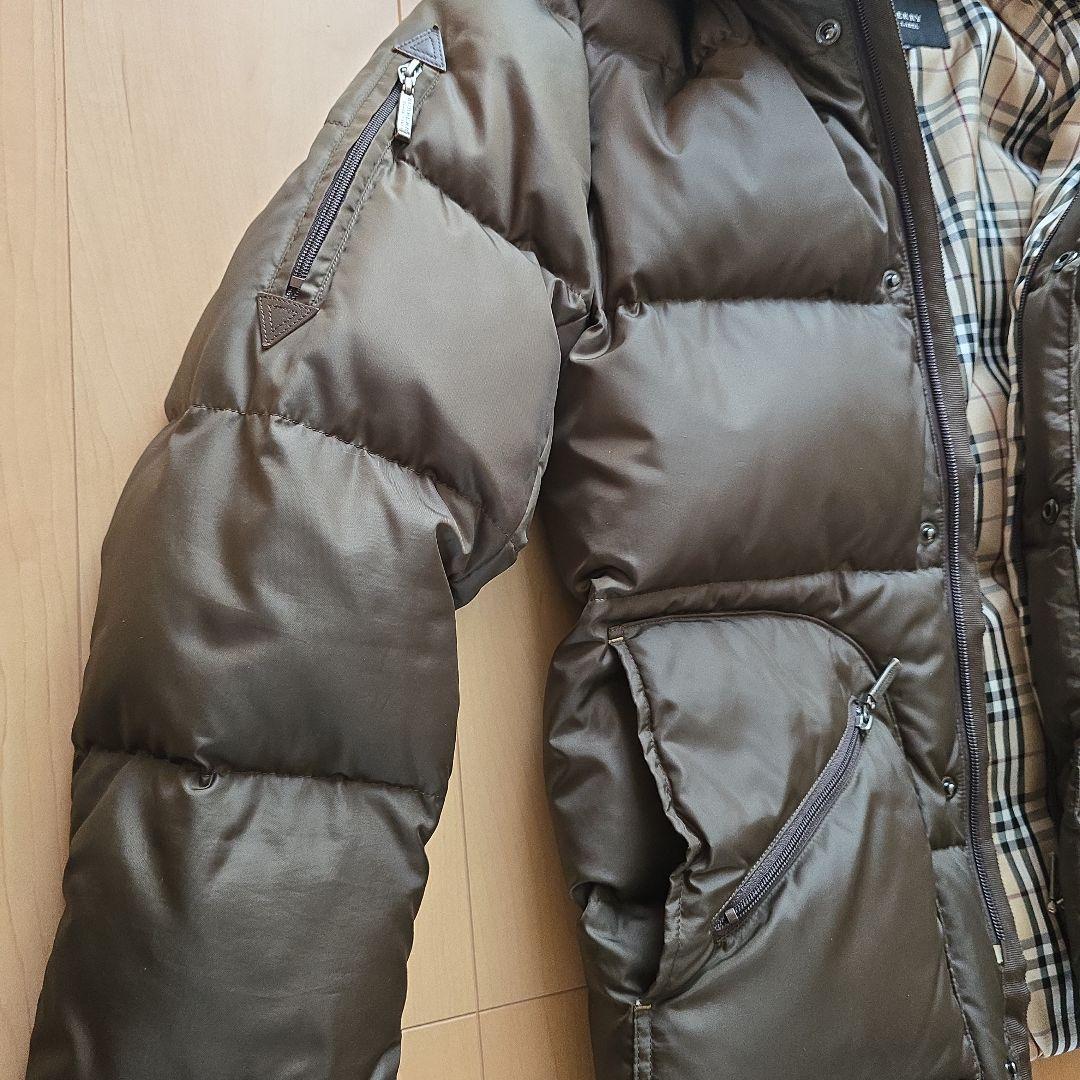 2.15終了　新品同様サイズMバーバリーブラックレーベル3wayダウンジャケット