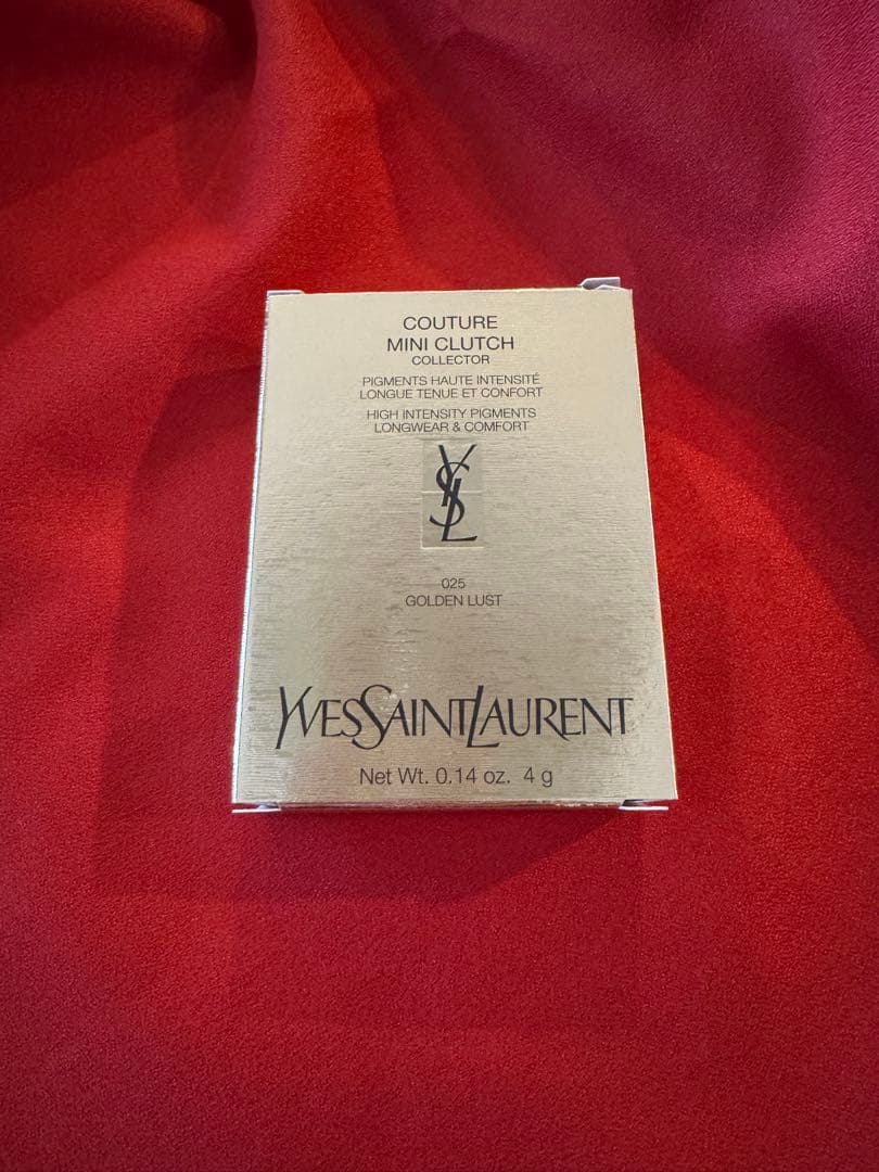 【新品未使用 】YSL クチュール　ミニ　クラッチ　０２５　ゴールデン　ラスト