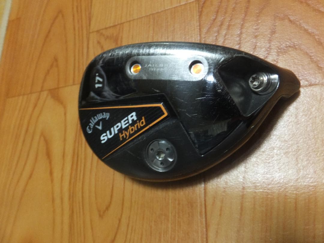 Callaway Super Hybrid 17度※希少ロフト! ヘッドのみ