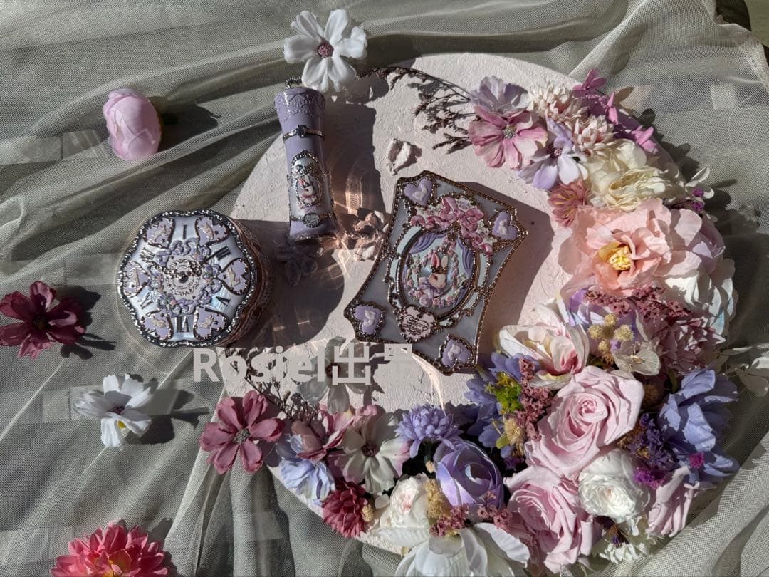 フラワーノーズ　バニーガーデンテイルズ　選択可能　セット　パープル