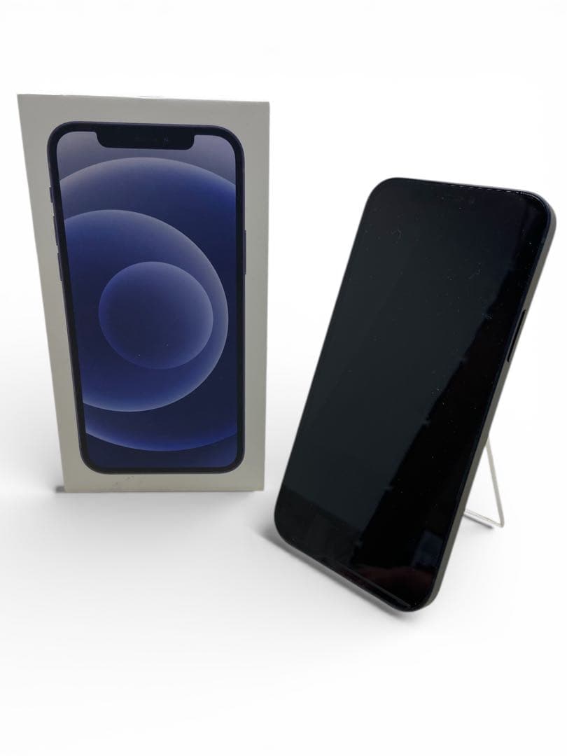 【美品】Apple iPhone12 MGHU3J/A 128GB ブラック