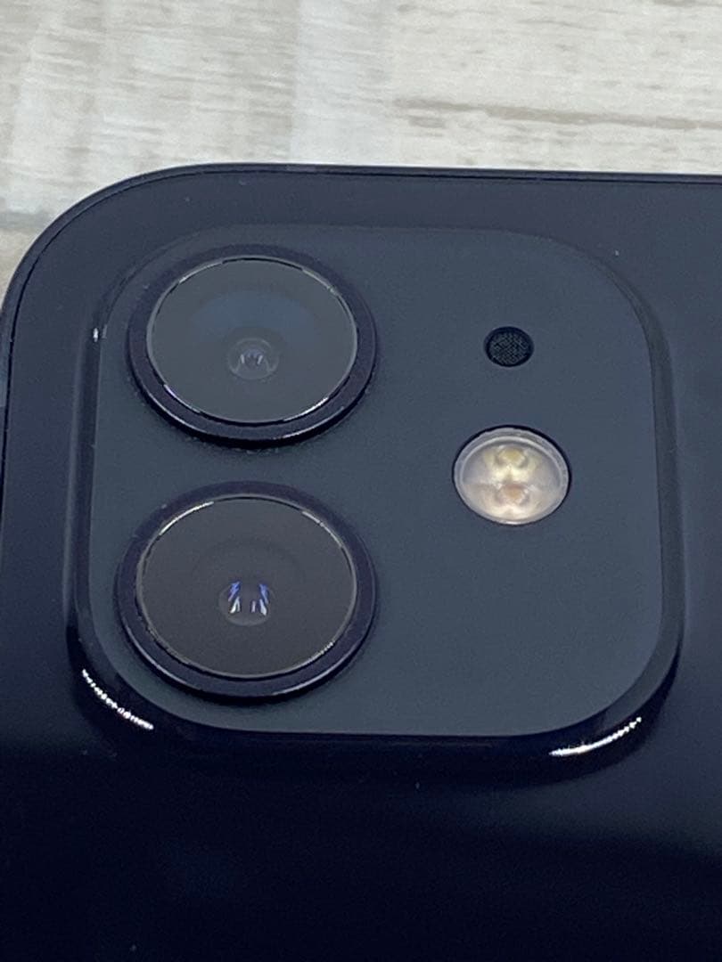 【美品】Apple iPhone12 MGHU3J/A 128GB ブラック