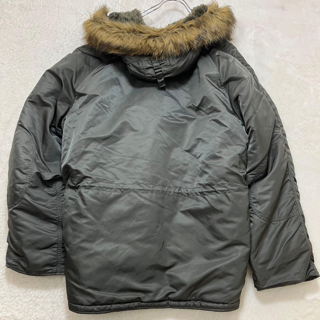 美品✨アルファインダストリーズ 3Lサイズ N-3B ボア フライトジャケット