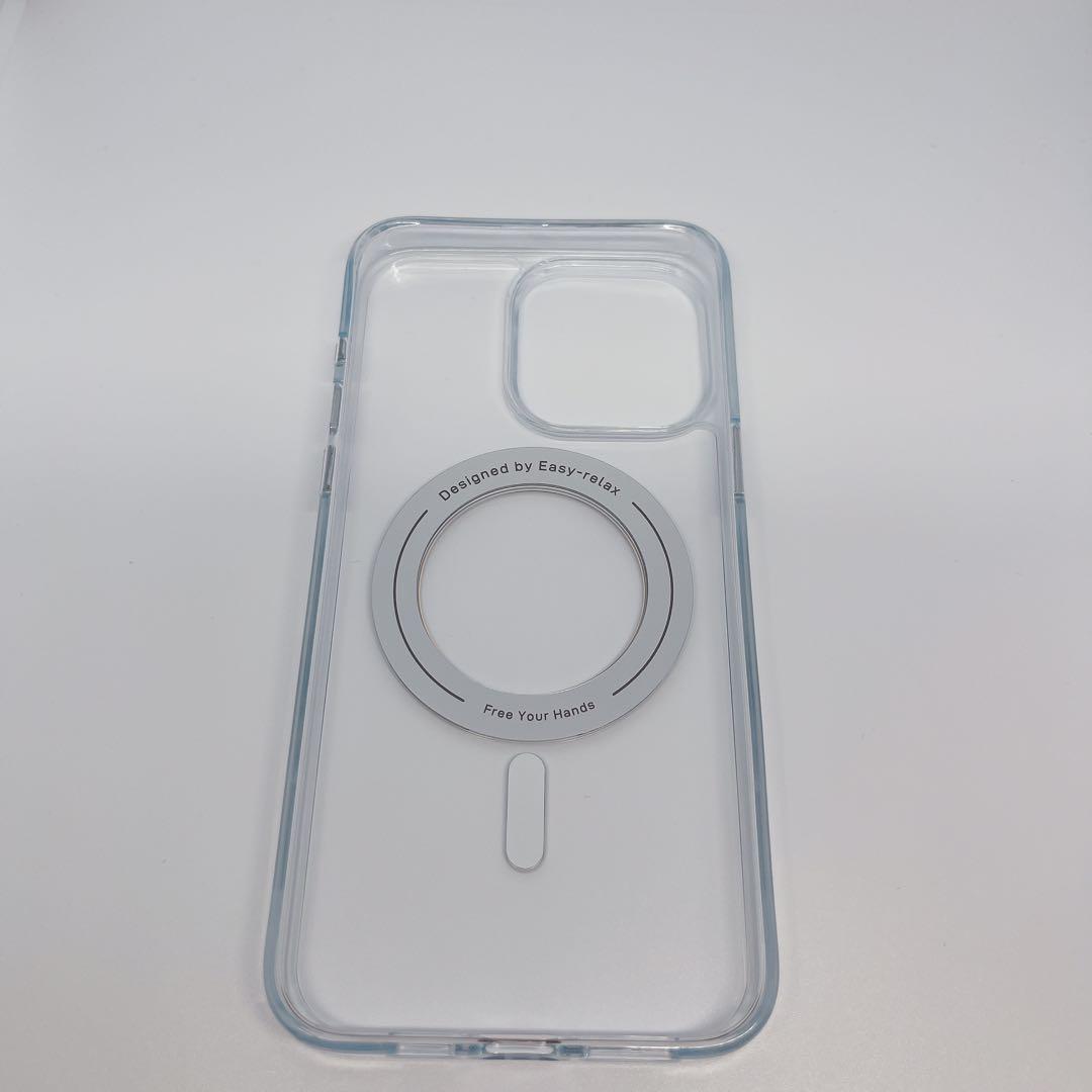 iPhone 15 Pro Max ケース Magsafe スマホリング 透明