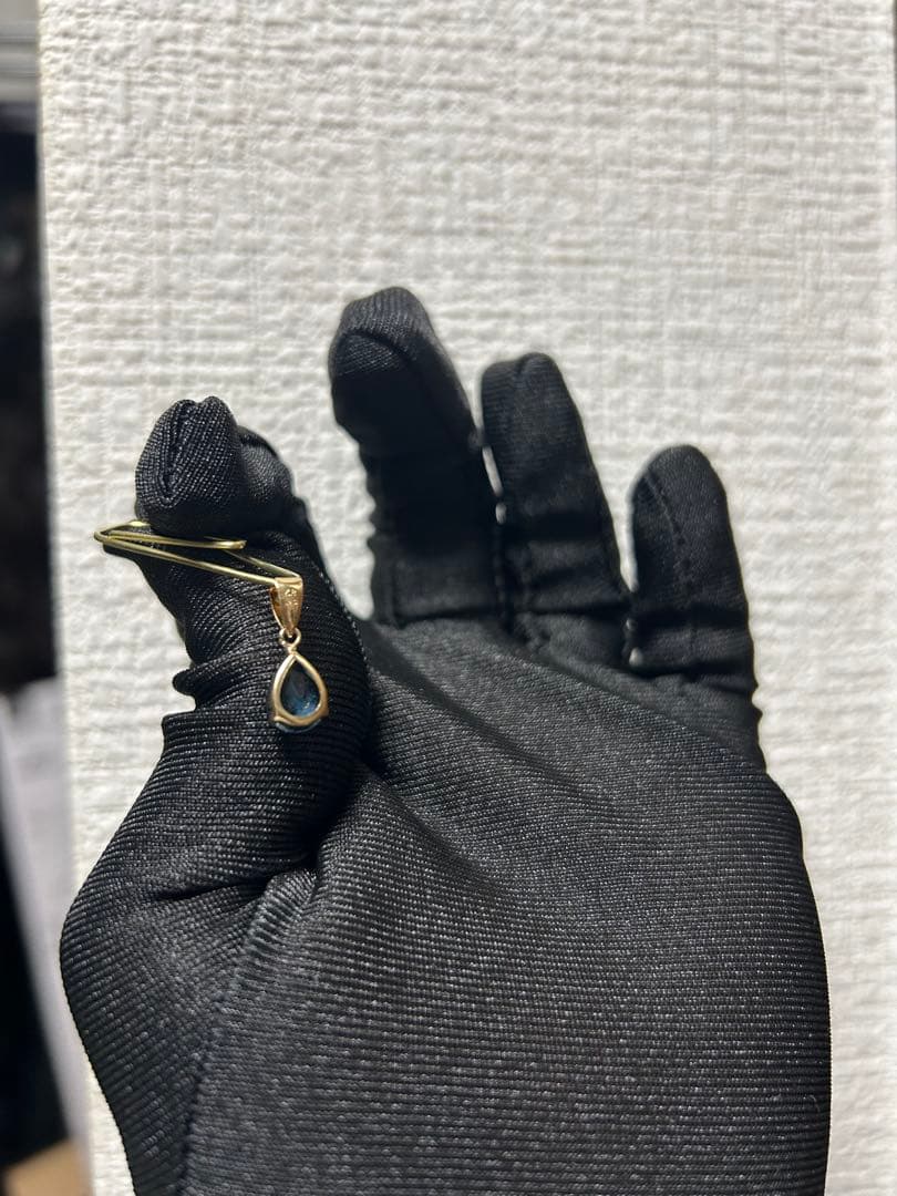 K18 ロンドンブルートパーズ ペンダントトップ 1.20ct 新品未使用タグ付