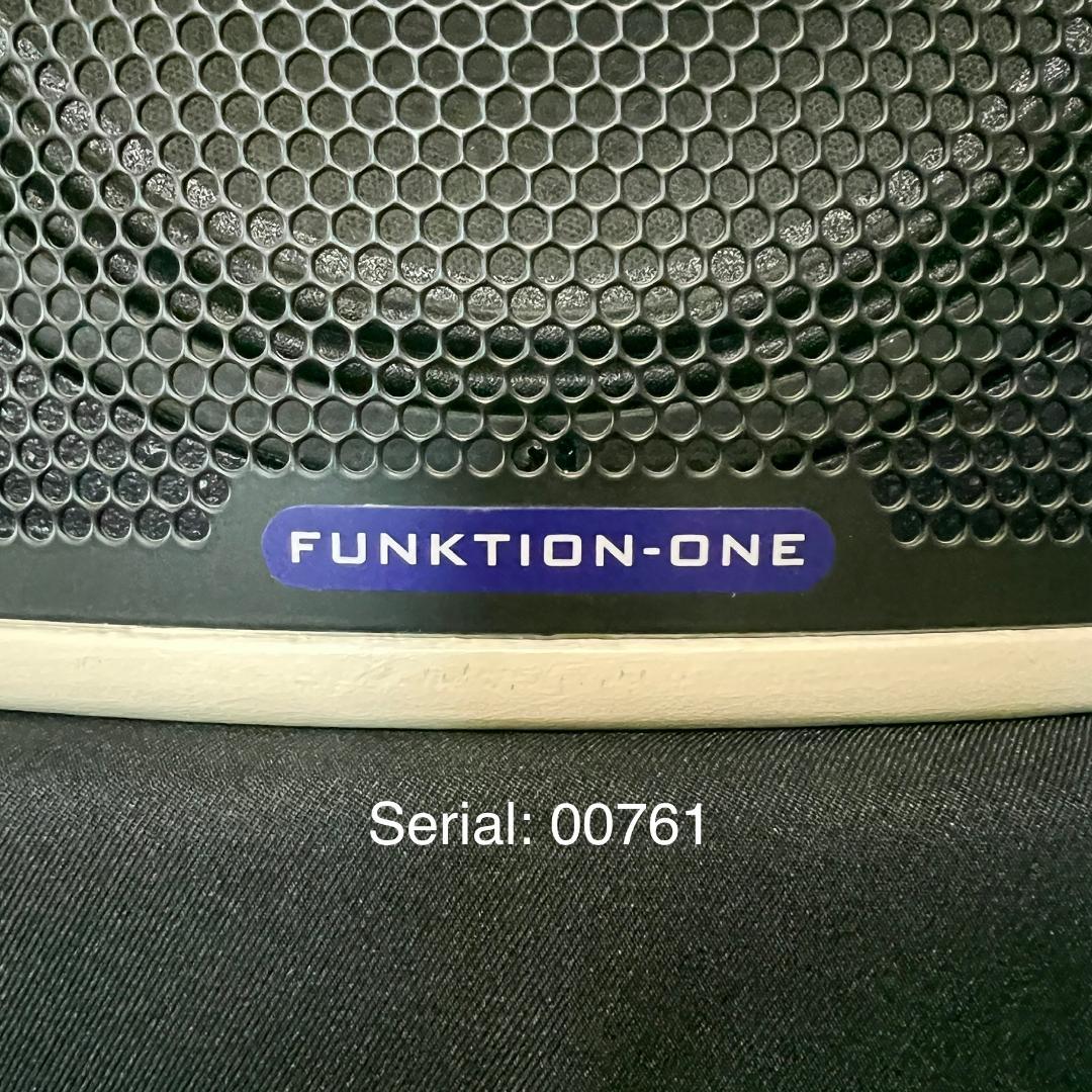 FUNKTION-ONE F101 モニタースピーカー ペア 完全動作品