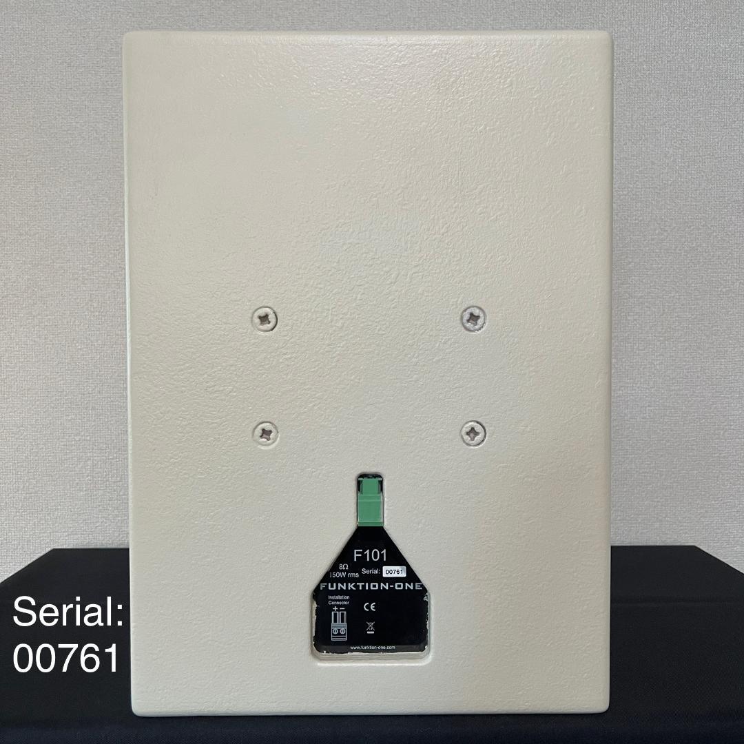 FUNKTION-ONE F101 モニタースピーカー ペア 完全動作品