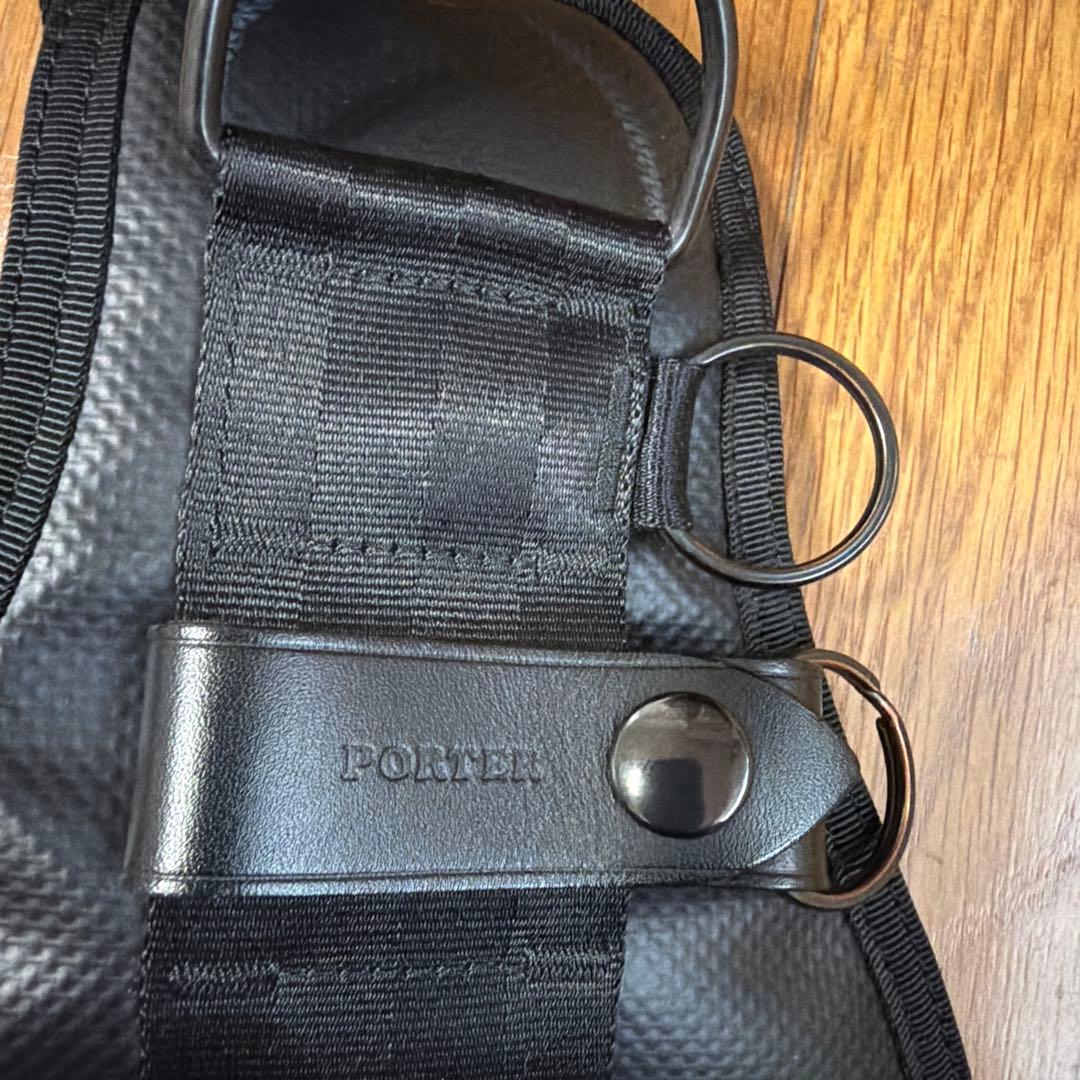 PORTER ブラック スリングバッグ