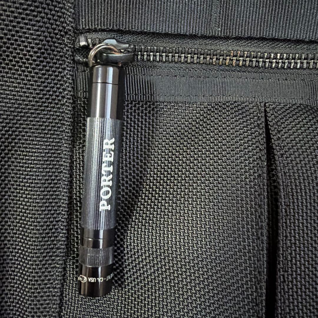 PORTER ブラック スリングバッグ