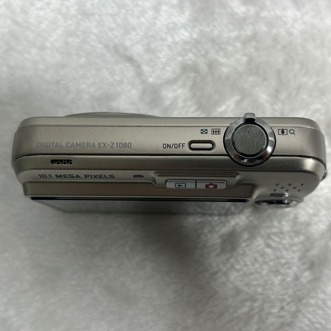 美品 カシオ CASIO EXILIM EX-Z1080 ゴールド デジカメ