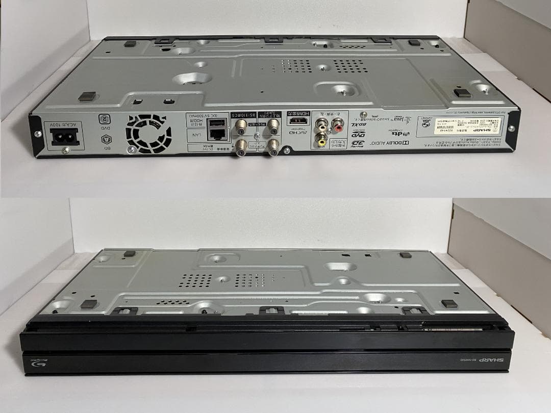 タイムセールSHARP　BD-ＮW520　18年製 容量アップHDD：1TB