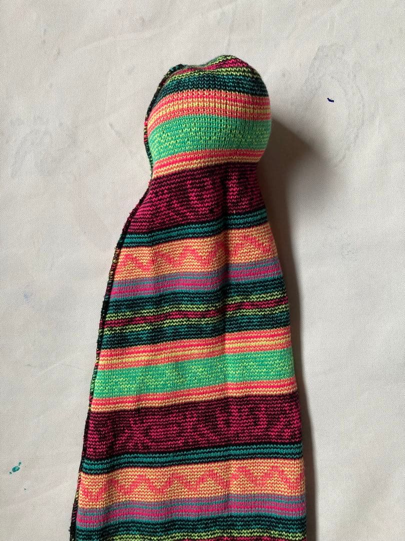 珍品↑ Italy製 Picaso とんでもなく長いニット帽