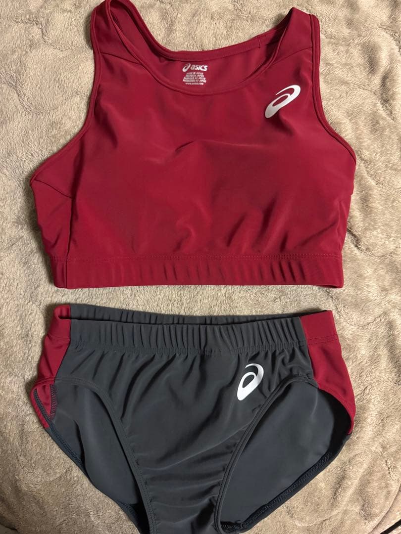 陸上　ユニフォーム　女性用　セパレート　上下セット　Lサイズ