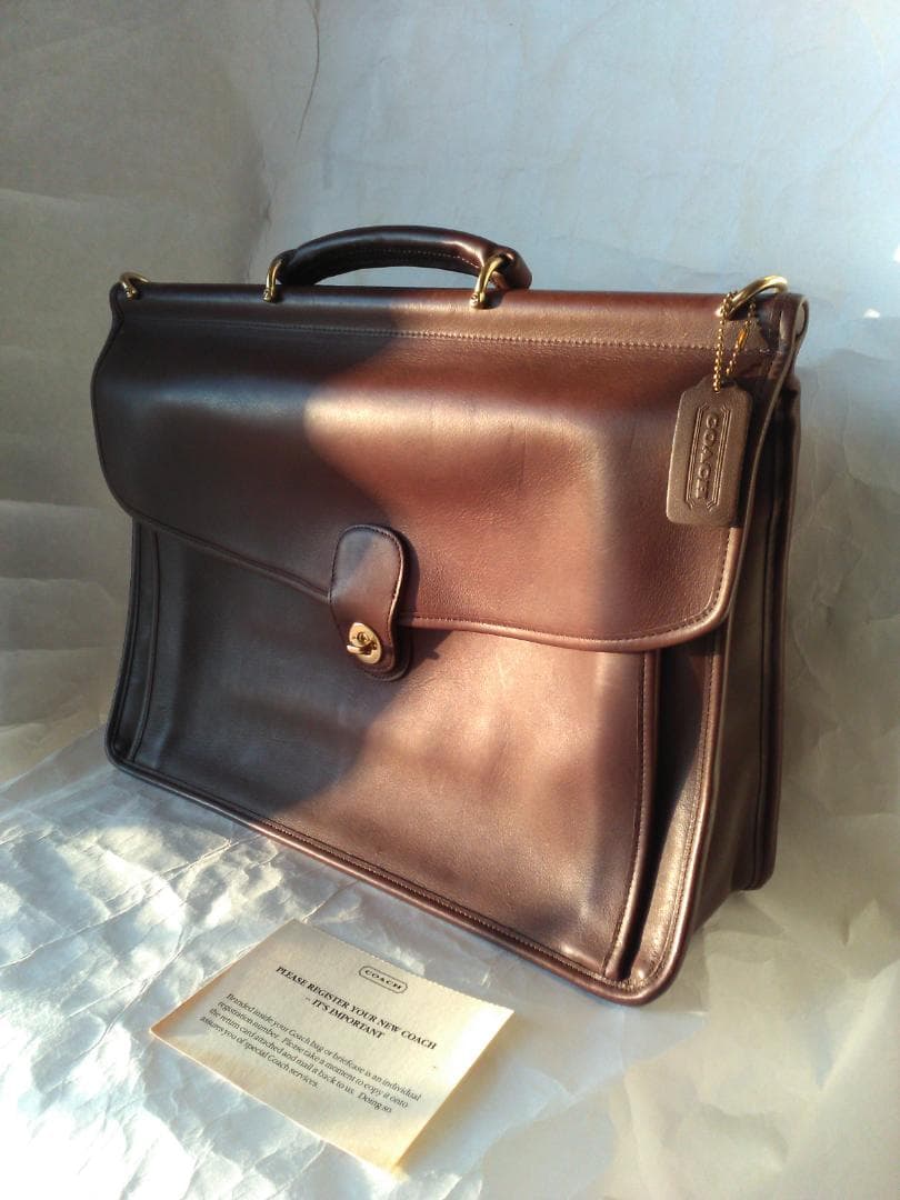 オールドコーチ　COACH USA製　直営店購入　ショルダーバッグ　2WAY