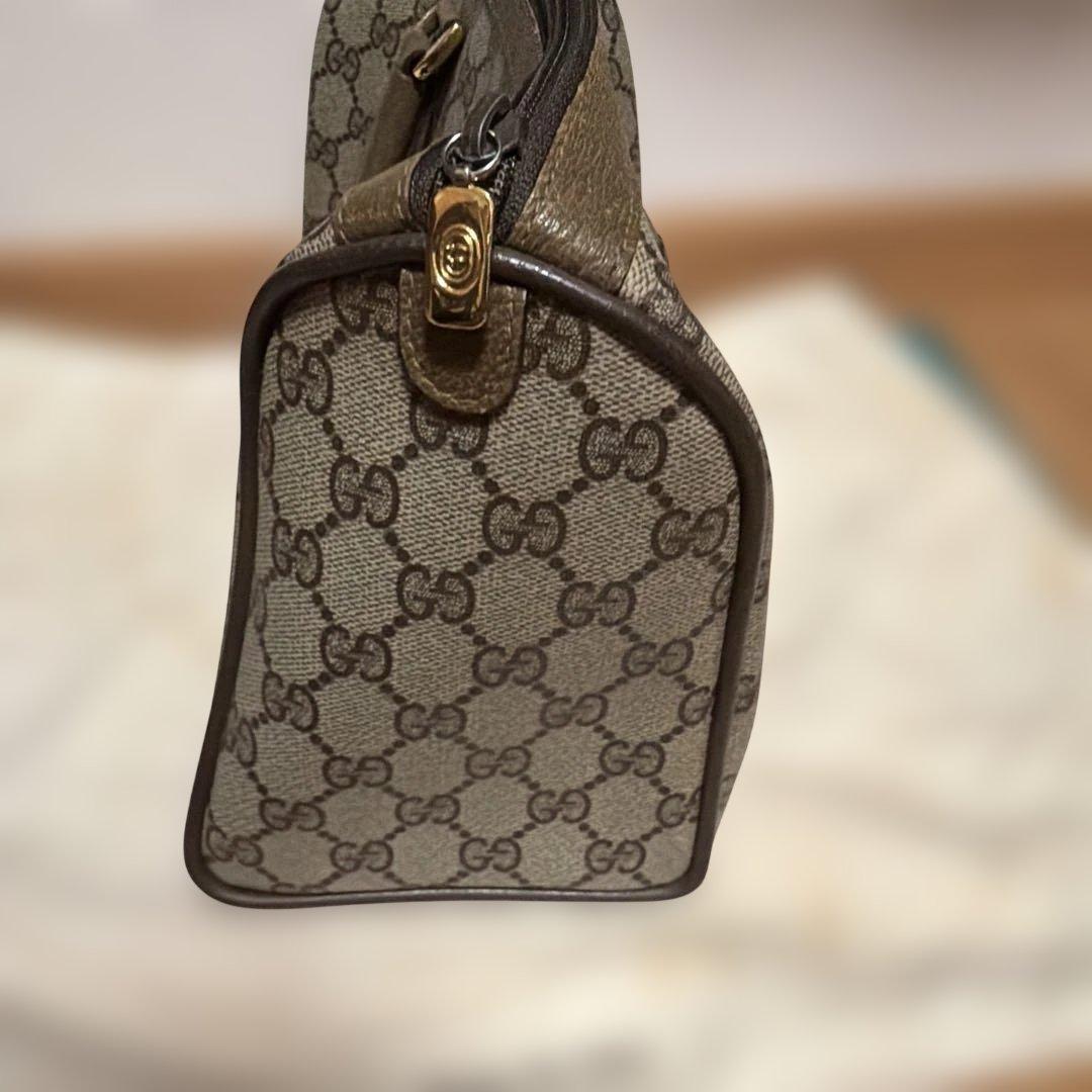 Gucci GGパターン ボストンバッグ 鑑定済み