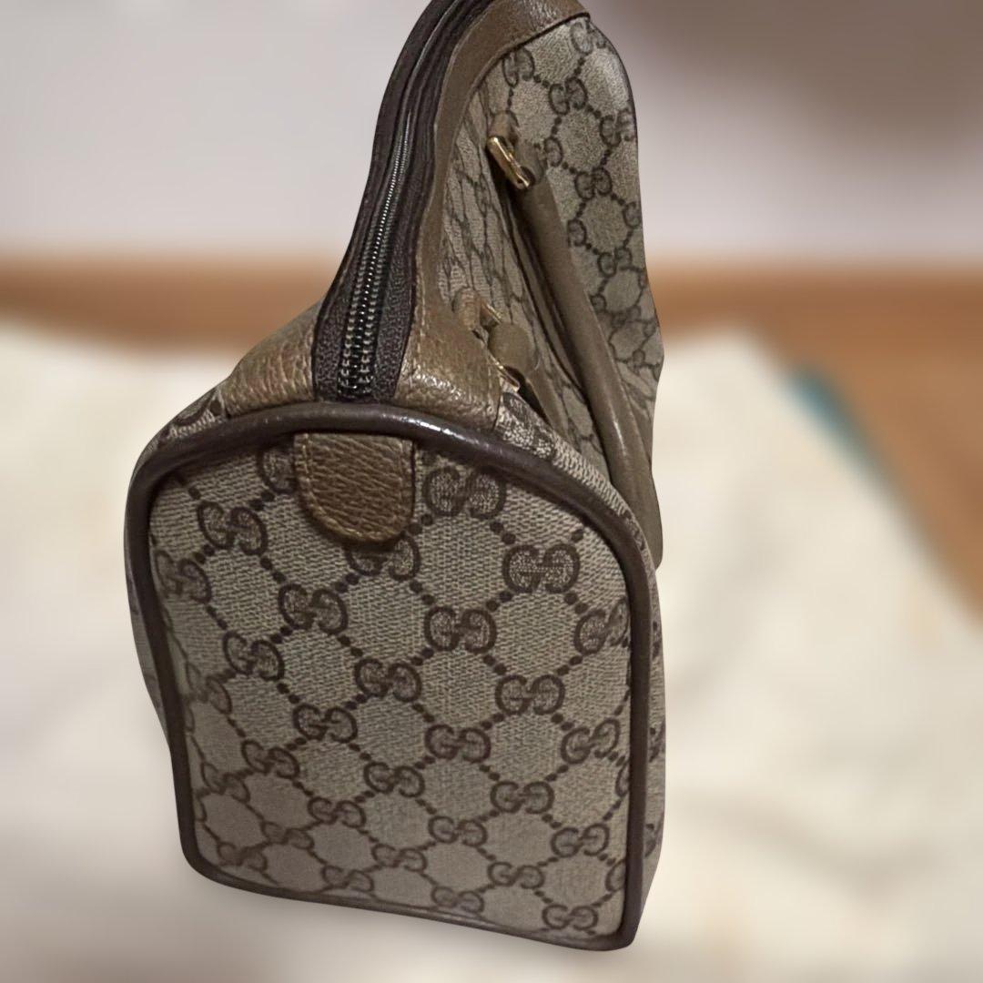 Gucci GGパターン ボストンバッグ 鑑定済み