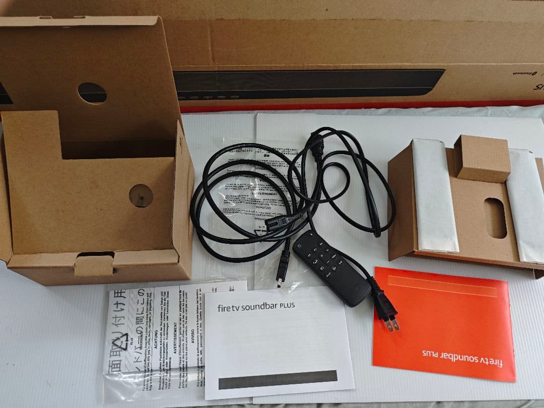 スピーカー・ウーファー Amazon fire tv soundbar PLUS