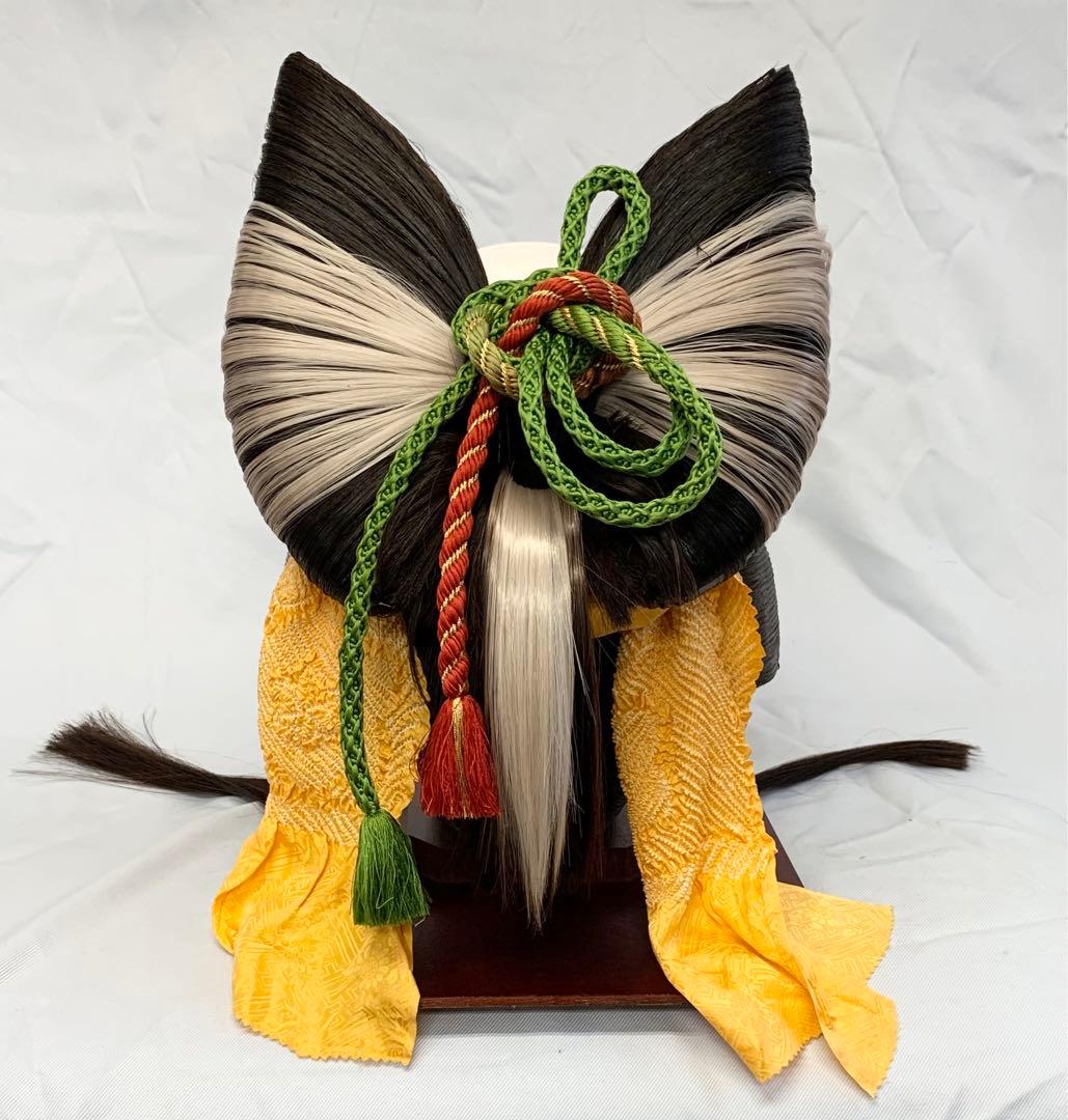 日本髪かつら　大衆演劇かつら　花魁創作　辰巳7号(中少〜中サイズ) 飾り付き