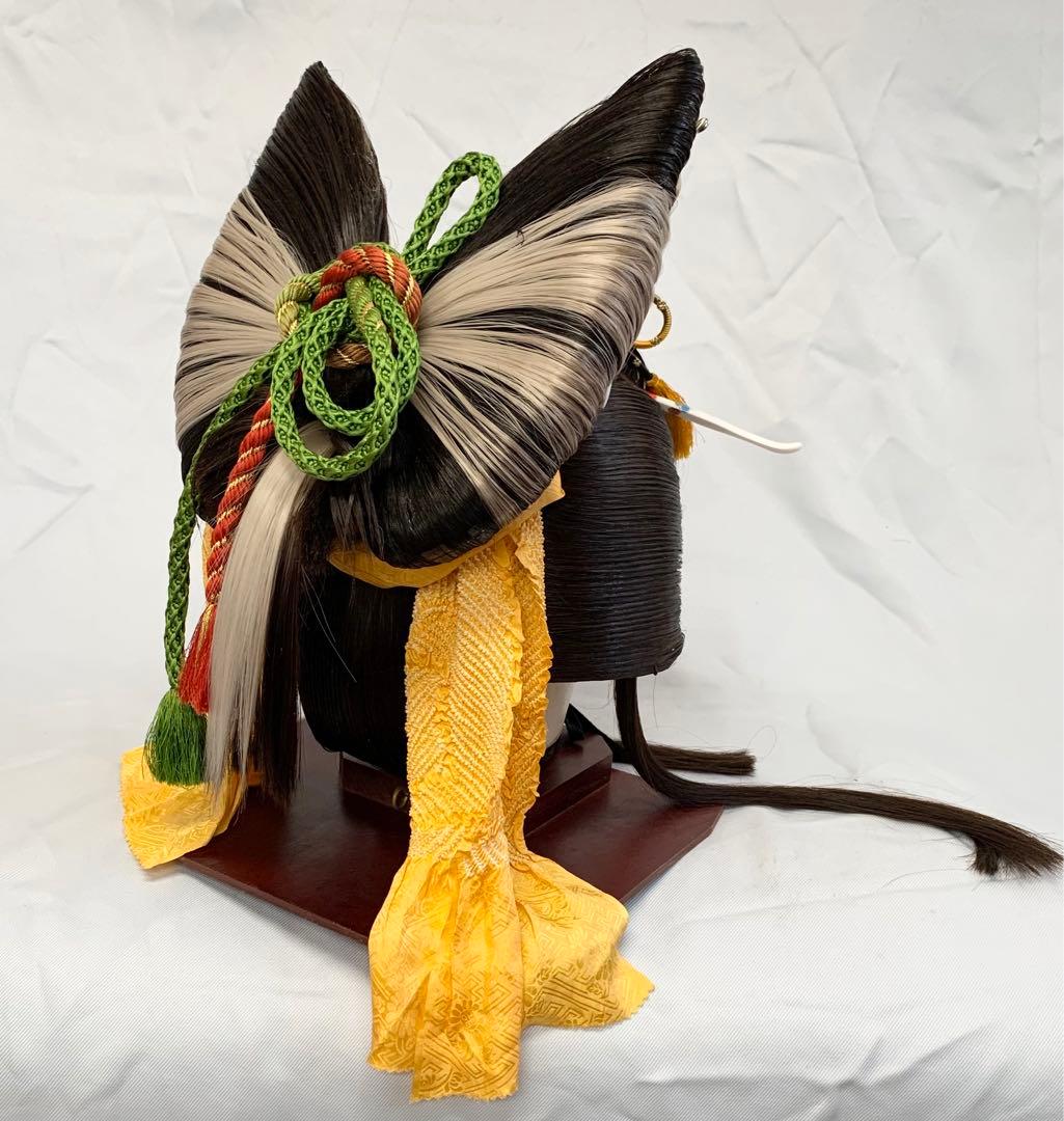 日本髪かつら　大衆演劇かつら　花魁創作　辰巳7号(中少〜中サイズ) 飾り付き