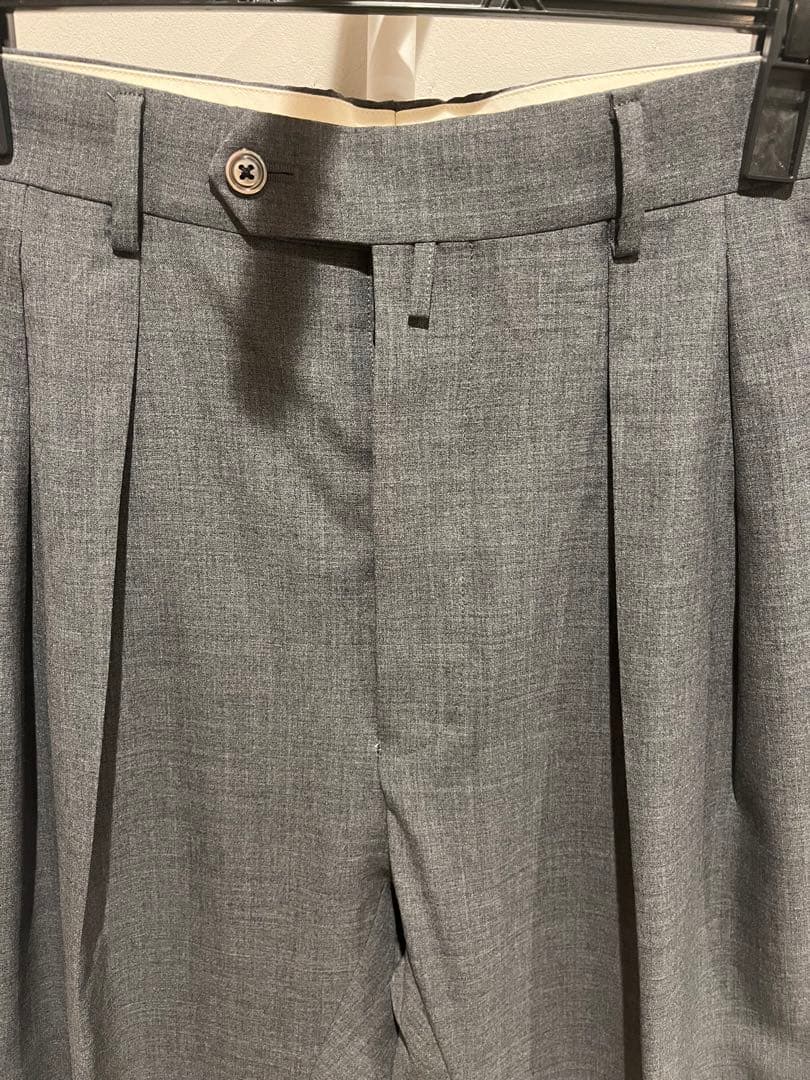 パンツ NEAT washable tropical standard md.gray