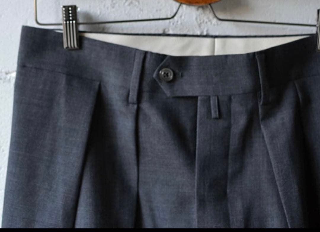 パンツ NEAT washable tropical standard md.gray