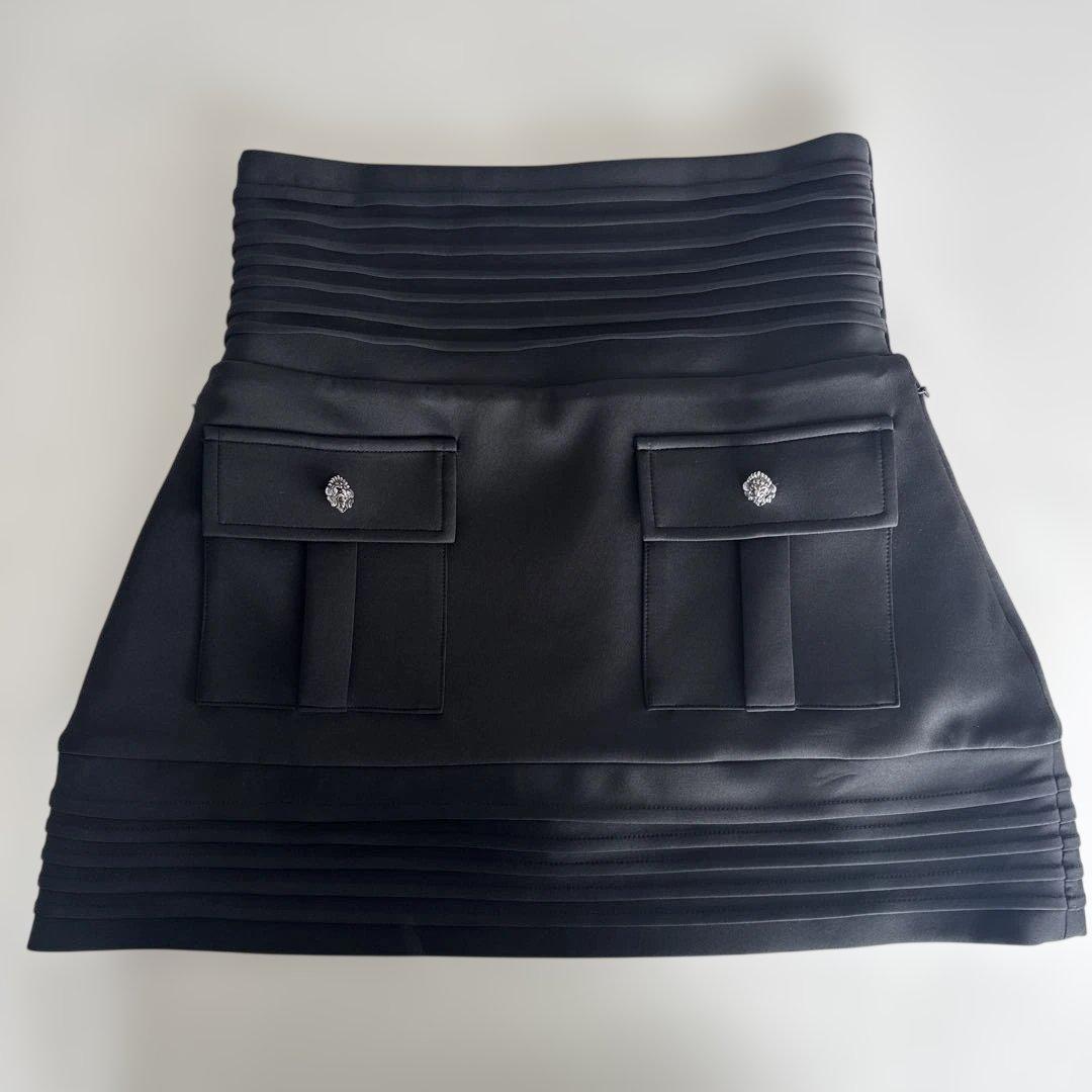 世界一のふく 台形ミニスカート005 ノアール 黒