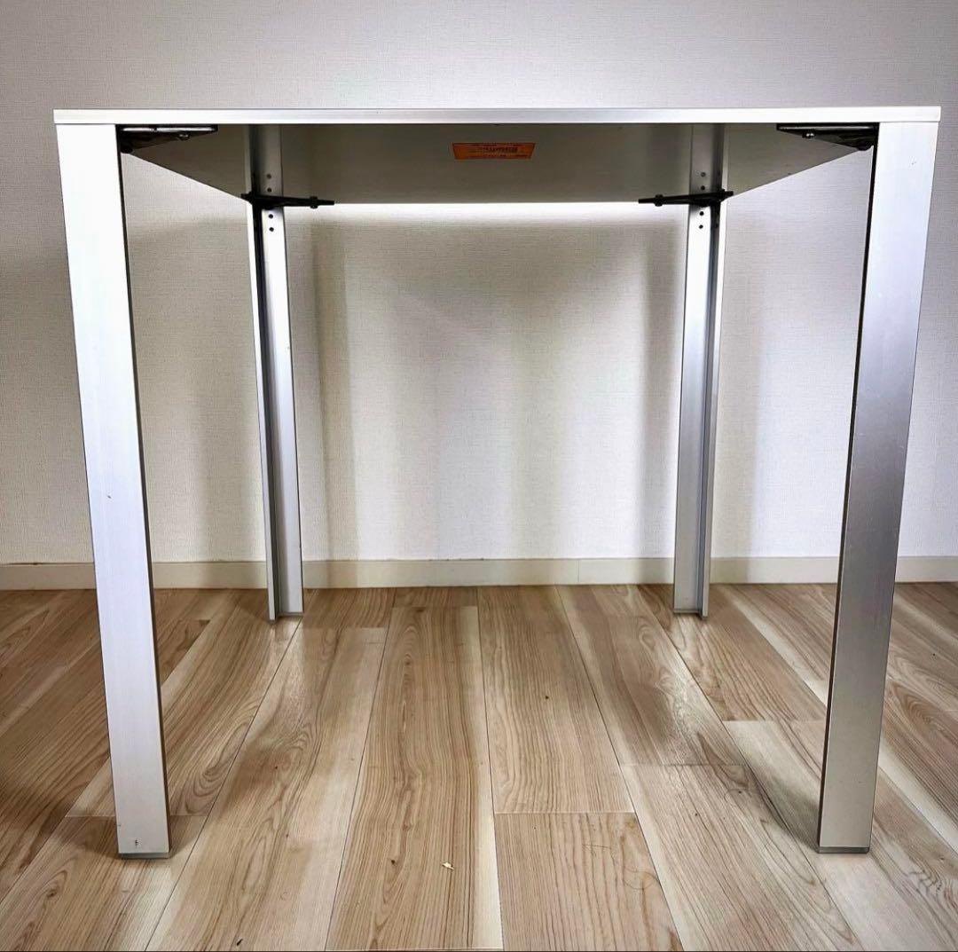 無印良品 廃盤アルミテーブル 鈴木敏彦デザイン 森田アルミ工業【引き取りのみ】