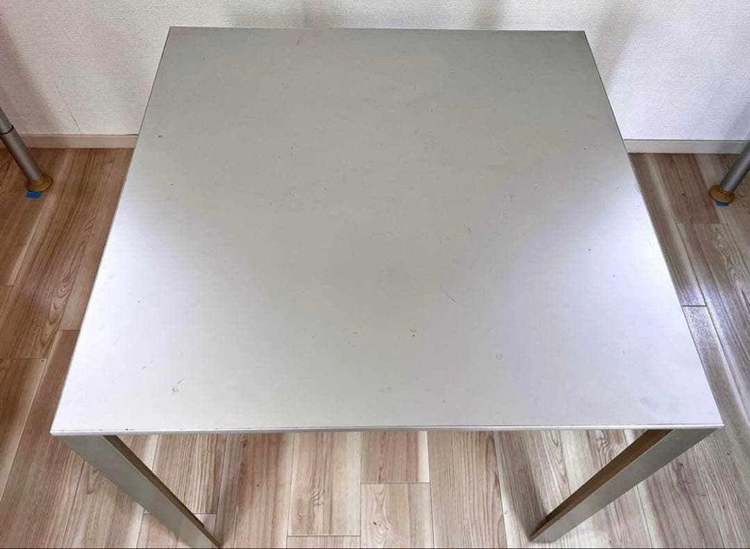 無印良品 廃盤アルミテーブル 鈴木敏彦デザイン 森田アルミ工業【引き取りのみ】