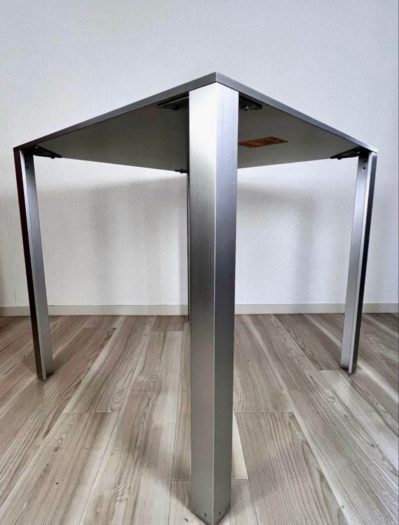 無印良品 廃盤アルミテーブル 鈴木敏彦デザイン 森田アルミ工業【引き取りのみ】