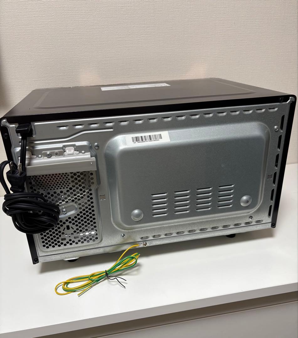 フラットオーブンレンジ YAMAZEN ヤマゼン 縦開き 18L 2021年製