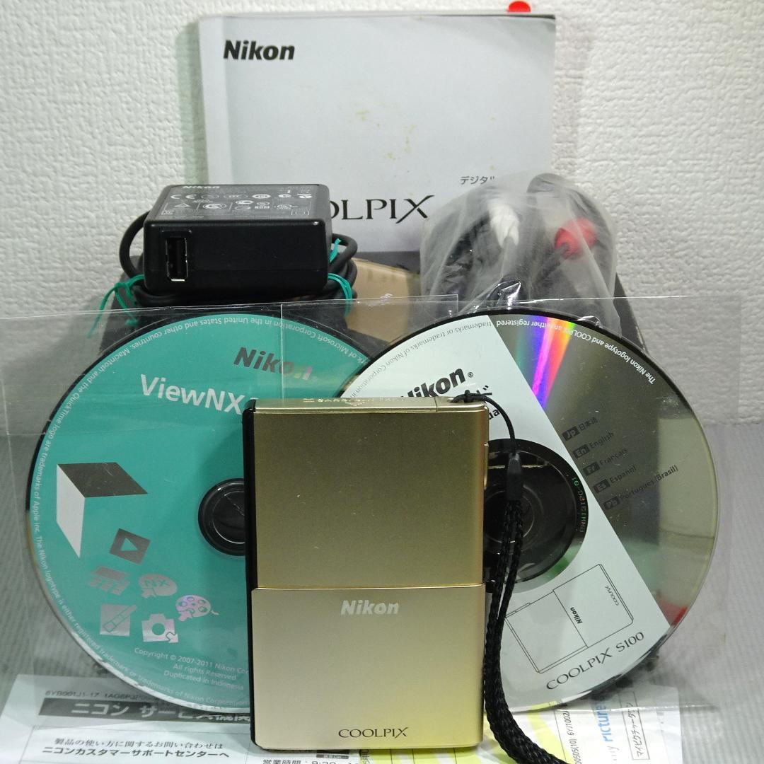 Nikon ニコン クールピクスS100 コンデジ デジカメ 美品 付属品有り