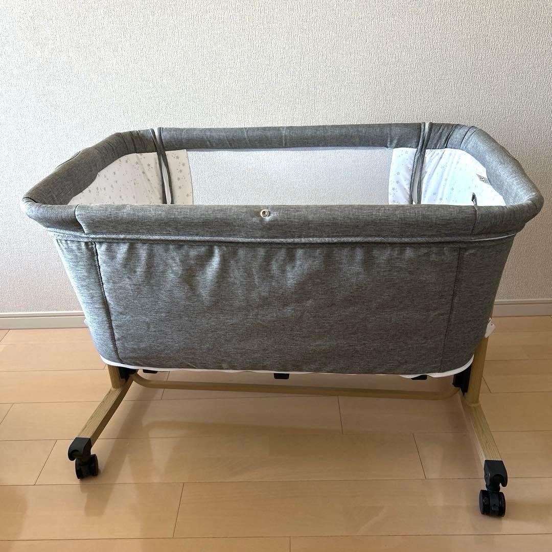 美品❗️★Nijakise ベビーベッド ミニ