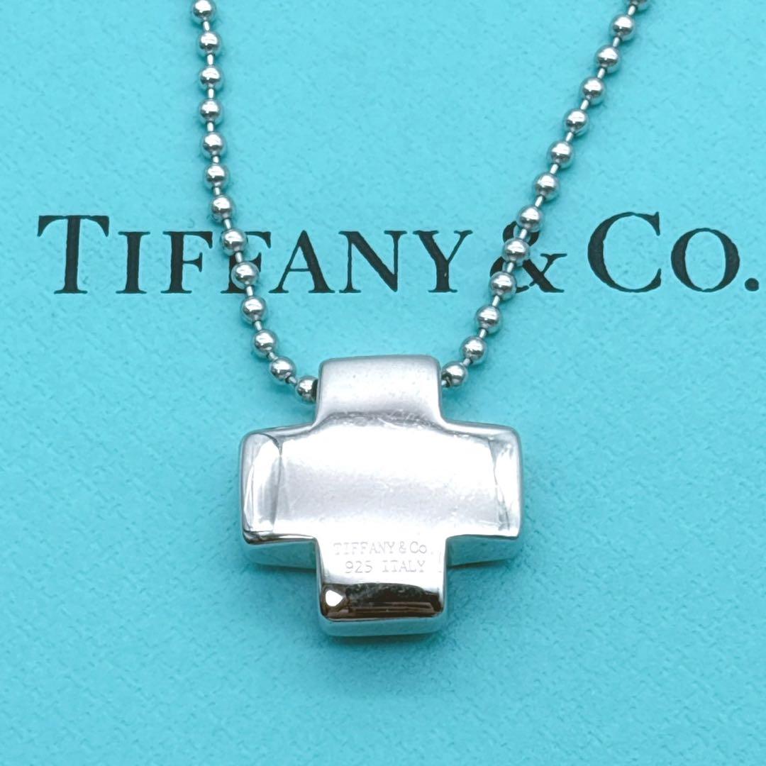美品◎ ティファニー ローマンクロス ネックレス ペンダント シルバー925